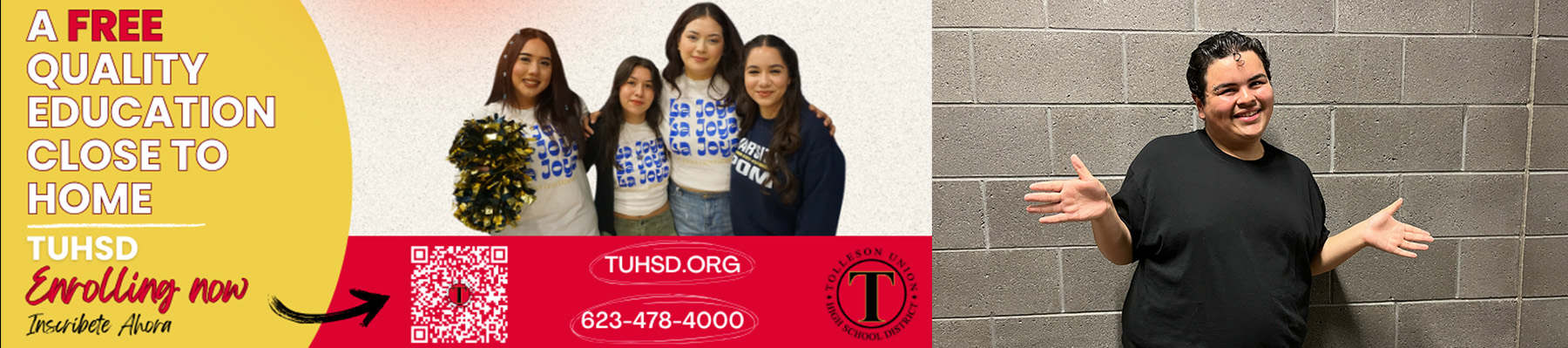 A free quality education close to home - TUHSD Enrolling now | Inscribete Ahora - tuhsd.org - 623-478-4000 | MV-22-osprey-lecture