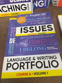Language and Writing Portfolio with Power Up textbook