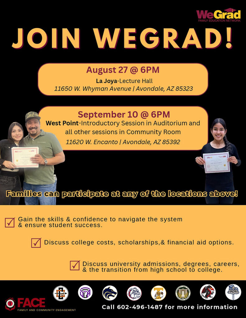 Join WeGrad! flyer
